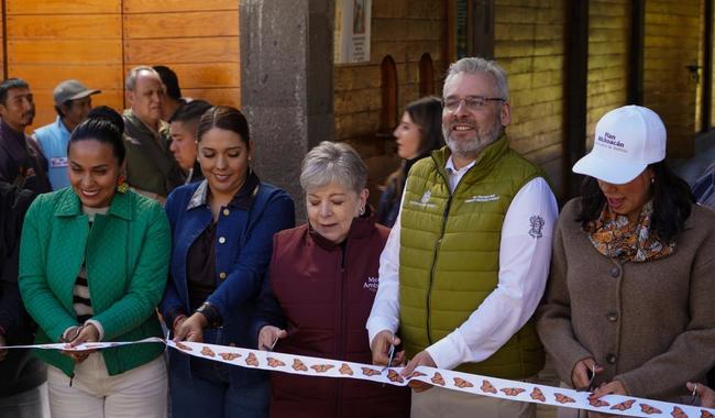 Semarnat, Conanp y gobierno de Michoacán aperturan santuarios de mariposa monarca