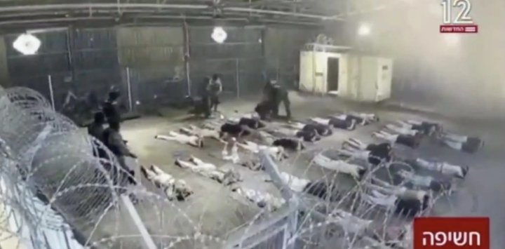 Es genocidio. Crece el escándalo por el video que muestra la brutal violación a un detenido palestino en Israel