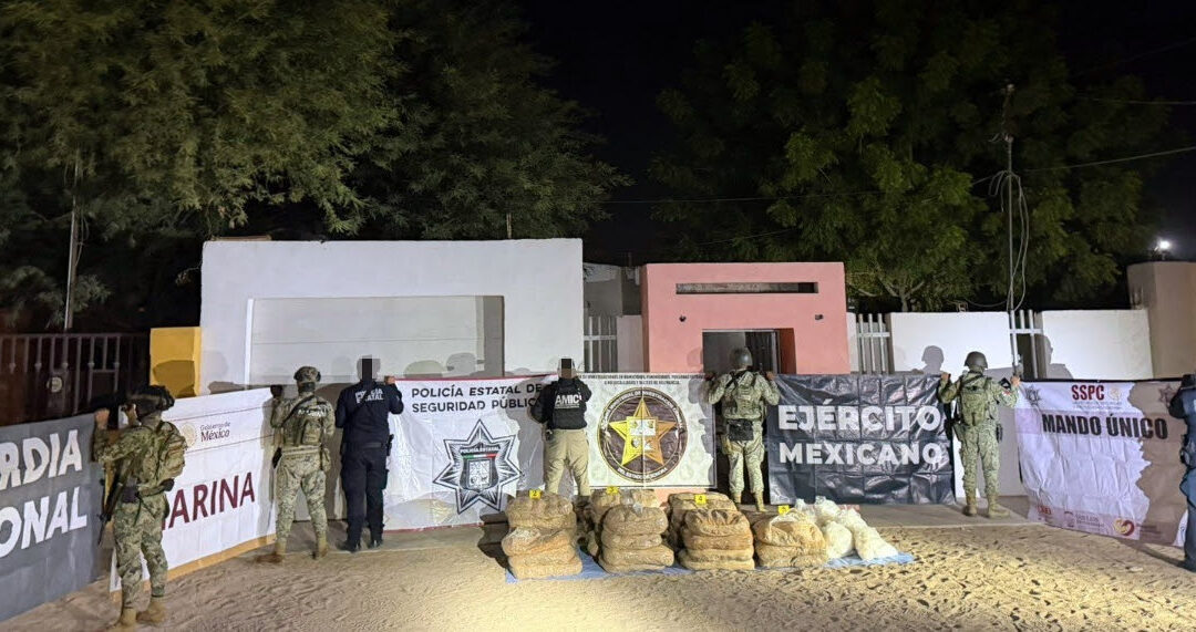 Decomisan casi media tonelada de metanfetamina en SLRC