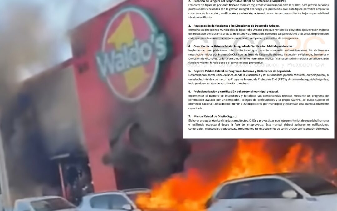 10 Propuestas urgentes en Protección Civil para Sonora