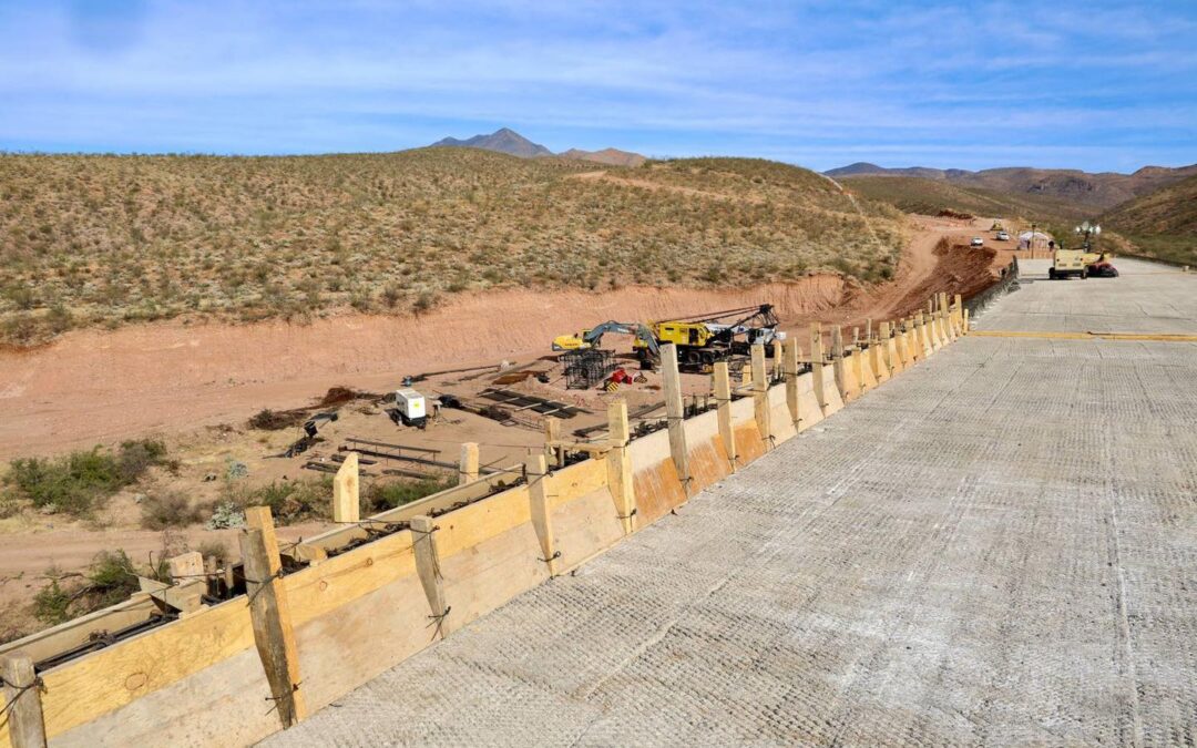 Gobernador supervisa avance del 80% en carretera Bavispe-Nuevo Casas Grandes