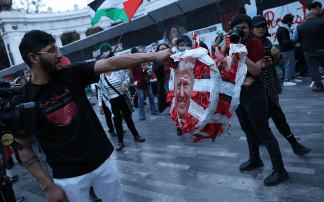 Celebran posadas contra el genocidio y la gentrificación en la Ciudad de México