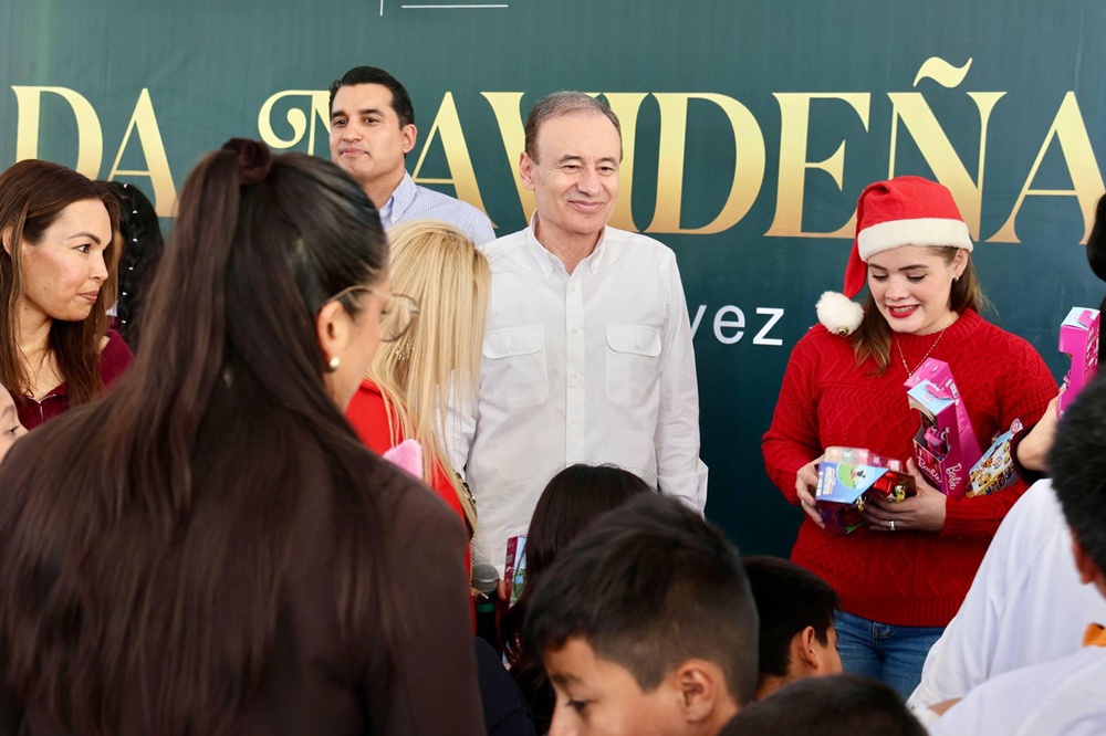 Con Operativo Navideño, el Gobierno de Sonora entregó casi 30 mil juguetes y 16 mil cenas navideñas en los 72 municipios del estado