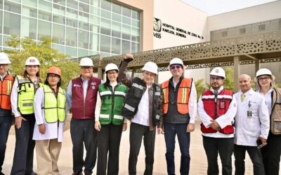 Casi listo hospital del IMSS en Navojoa