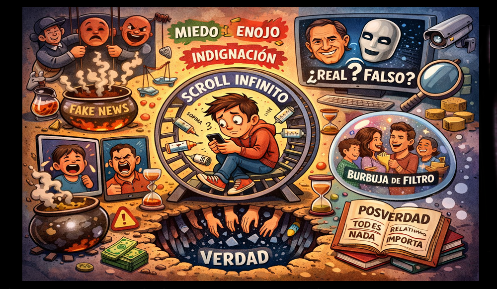 Cuando el scroll devora la verdad