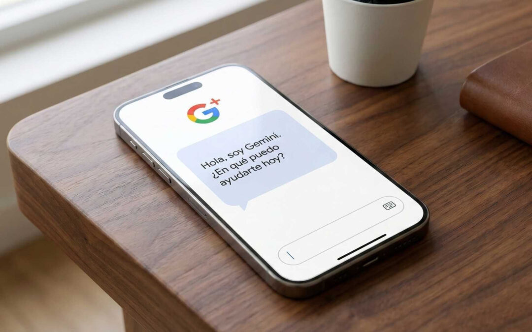 iPhone con cerebro de Google