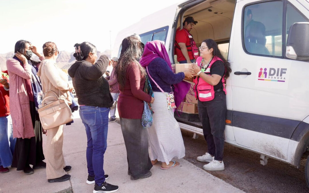 DIF Sonora realiza jornada de apoyo alimentario en la Nación Comca’ac