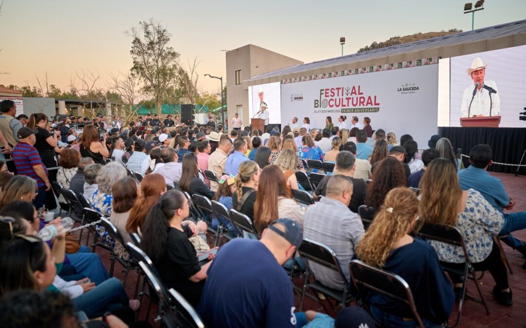 Inicia Festival Biocultural en festejo del primer año de La Sauceda