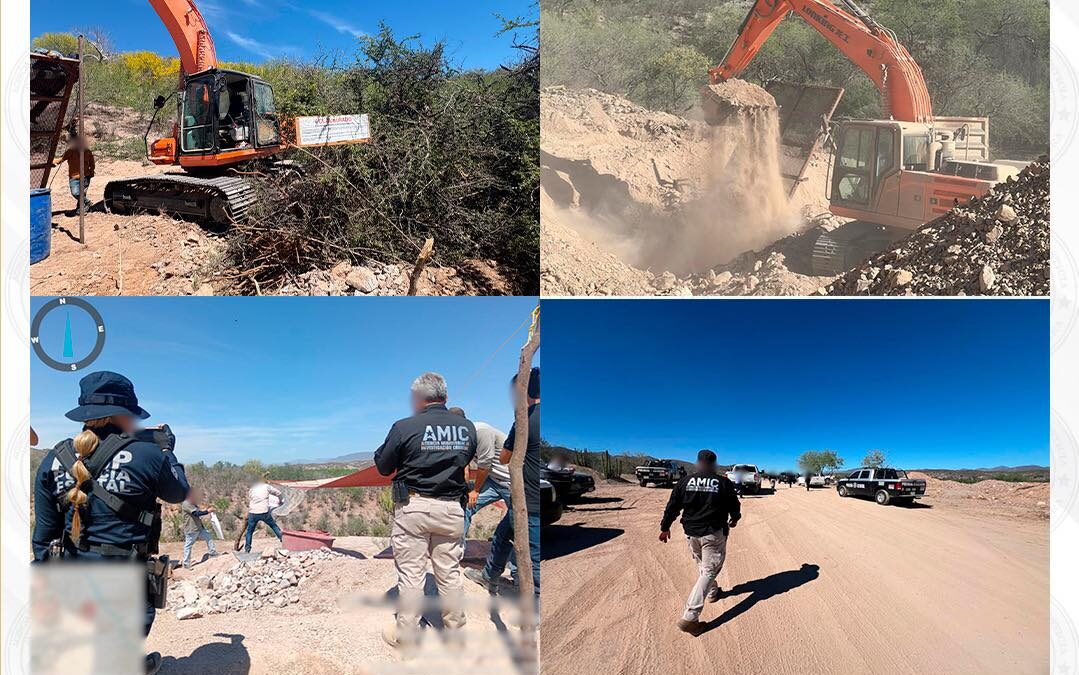 Clausuran mina clandestina en el Río Sonora, comunidades ya habían denunciado su existencia