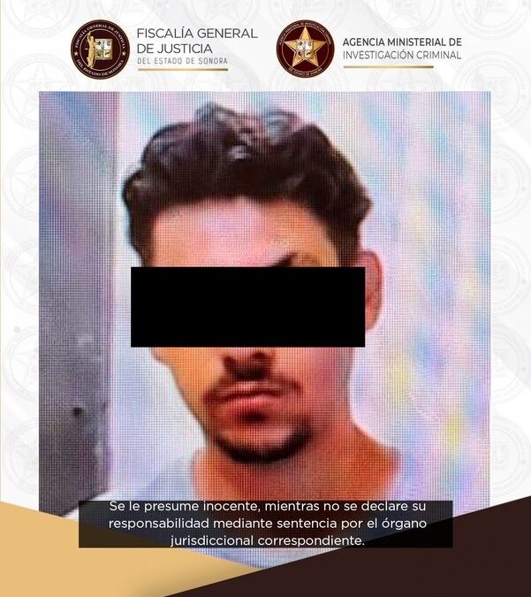 Juez vincula a proceso a presunto responsable de homicidio en Cajeme