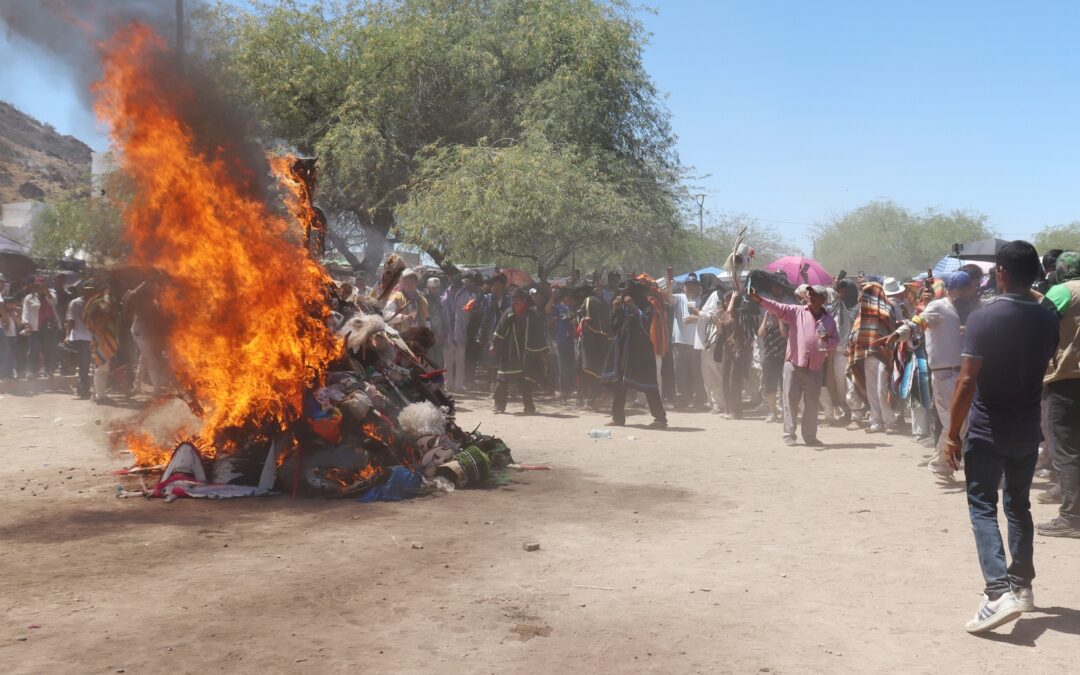 Con rituales tradicionales, concluye la Cuaresma yaqui en Hermosillo