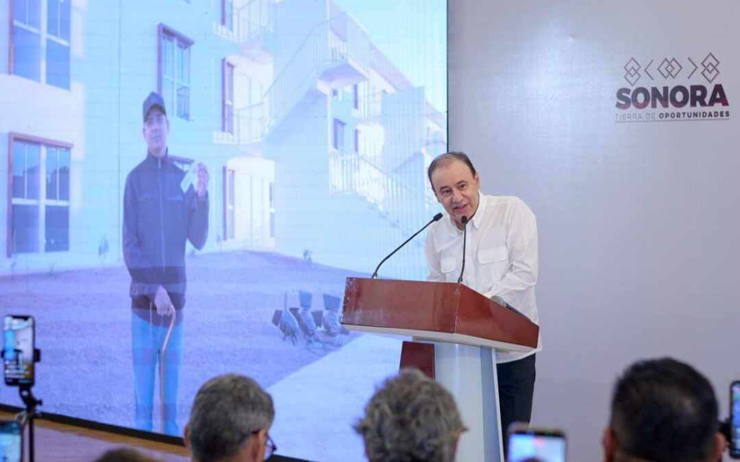 Proyectan 20 mil viviendas en Hermosillo; Estado aporta suelo e impulsa infraestructura