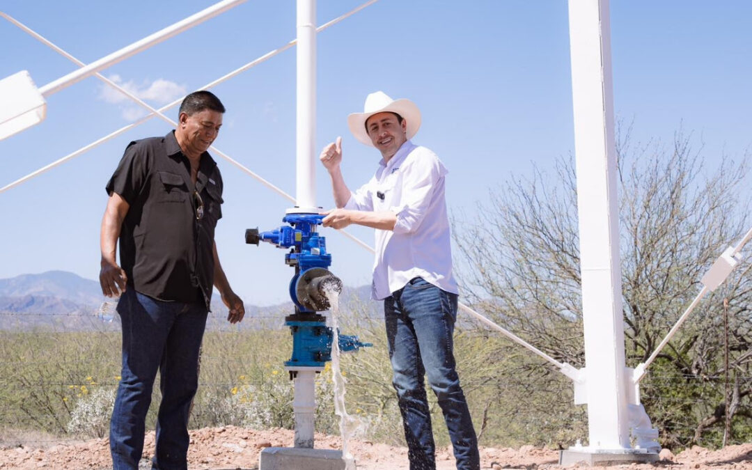 Invierten más de 3.5 millones en tanque elevado de agua potable en Huásabas