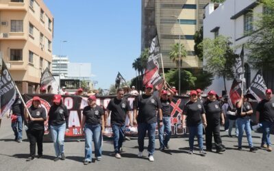 Reclamos y exigencias se imponen; Marchan 25 mil en Hermosillo
