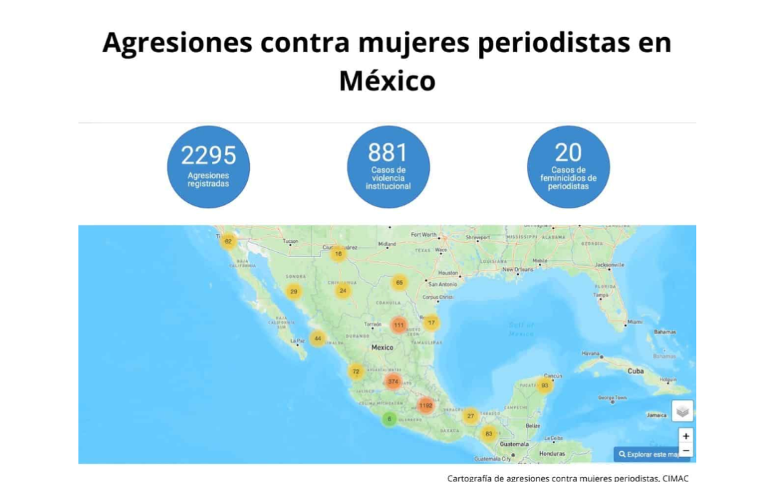CIMAC documenta 2 mil 295 agresiones contra mujeres periodistas y alerta persistente violencia estructural en México