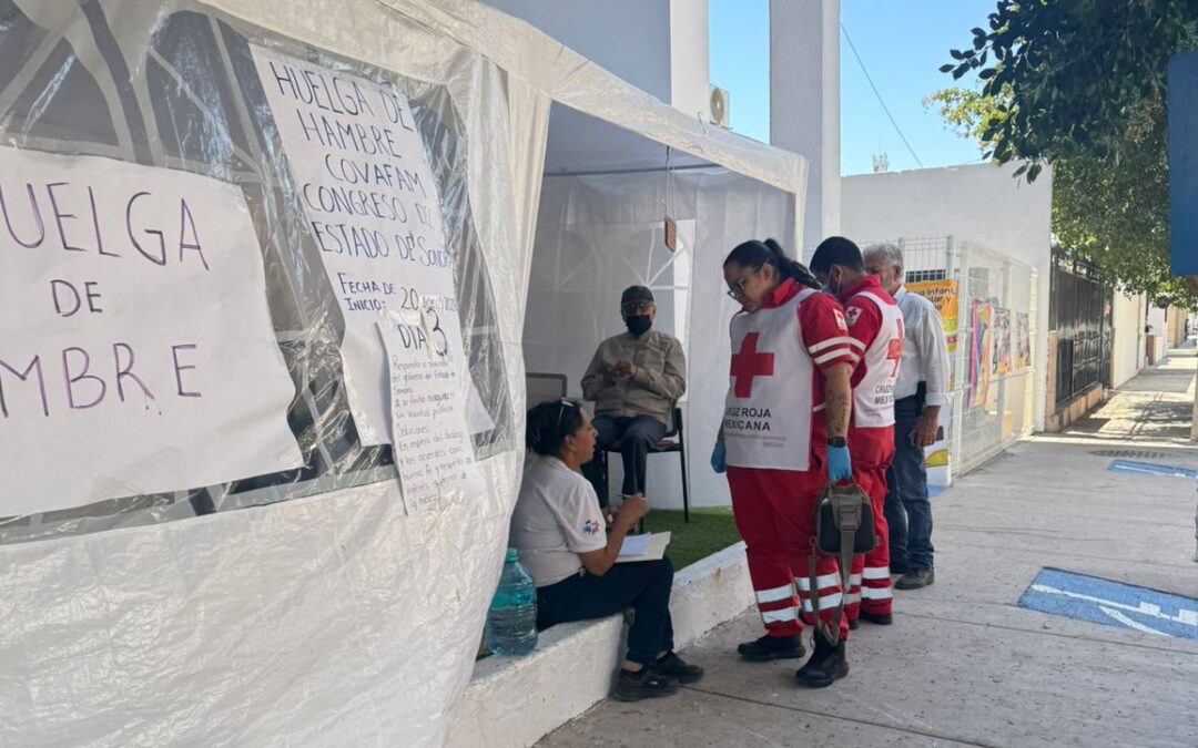 Covafam mantiene huelga de hambre; “nos piden levantarla para iniciar el diálogo”