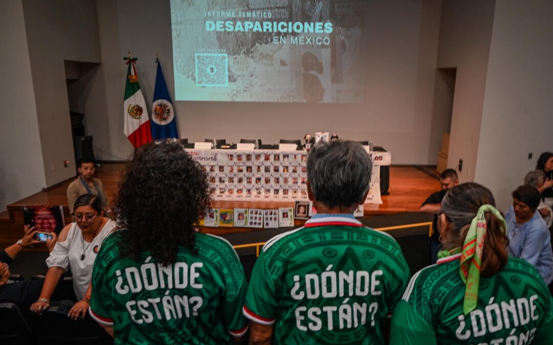 La responsabilidad del Estado por las desapariciones es ineludible: CIDH