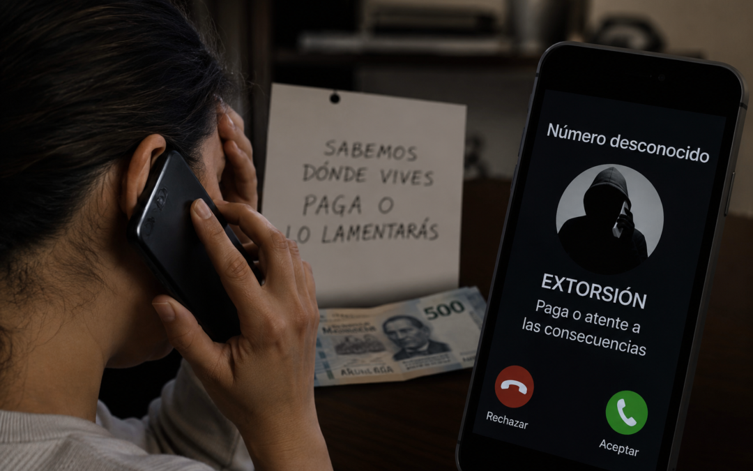 Coparmex reporta reducción de 3.73% en extorsión durante 2026