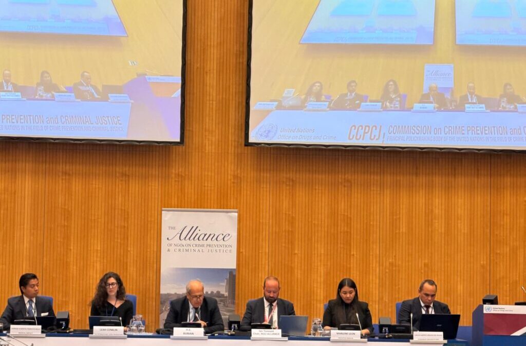 Situación de Sinaloa es visibilizada ante la ONU durante la 35 Comisión de Prevención del Delito y Justicia Penal en Viena, Austria