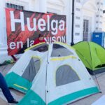 STAUS anuncia huelga de hambre y reinstala plantón frente a Palacio de Gobierno huelgu