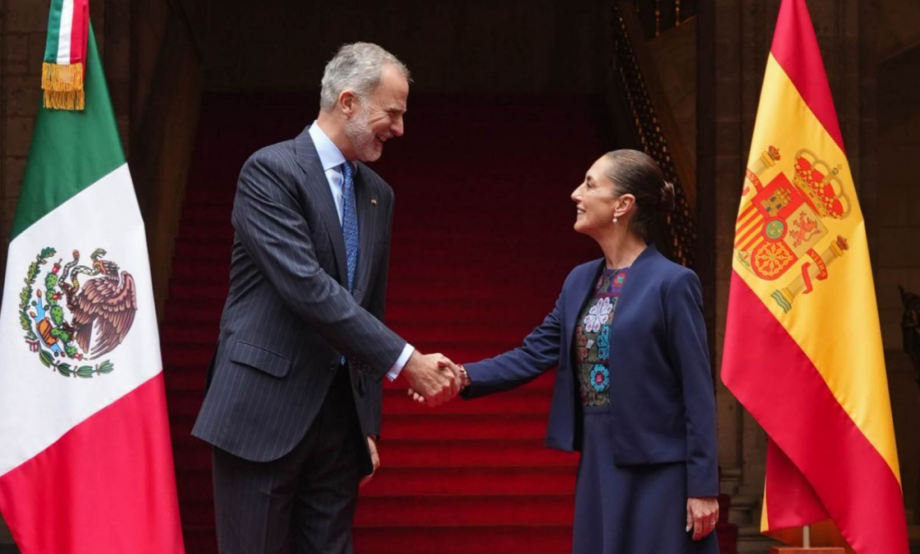 Reconocimiento a pueblos indígenas marcó reunión entre Sheinbaum y Felipe VI