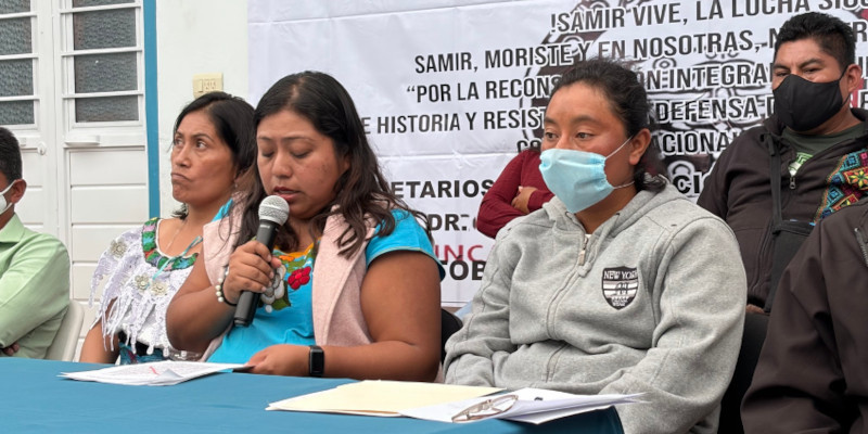 Denuncia pública del Congreso Nacional Indígena en Chiapas