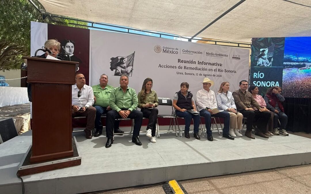 Gobierno anuncia remediación del Río Sonora; Semarnat reporta metales por encima de límites para suelo agrícola