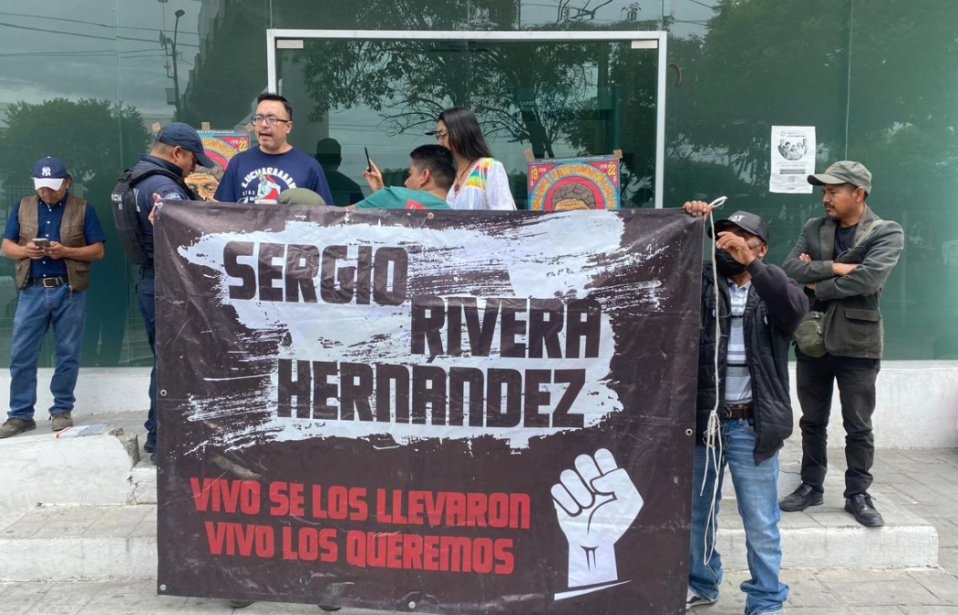 Pronunciamiento a ocho años de la desaparición de sergio rivera hernández
