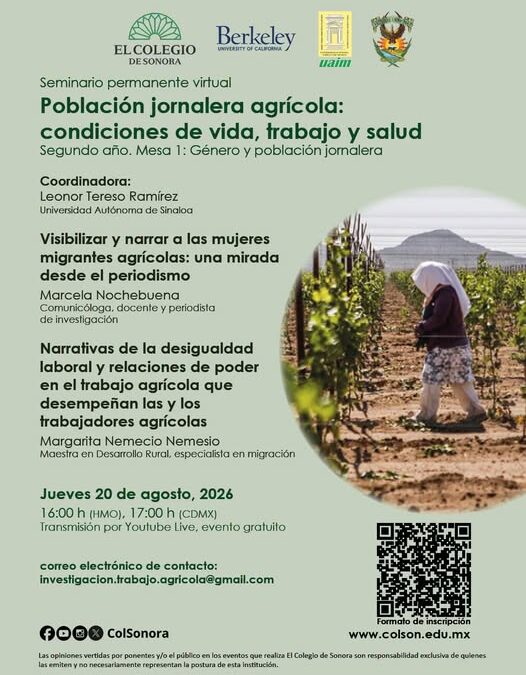 Voces del campo: Diálogos indispensables de la población jornalera agrícola desde el noroeste de México