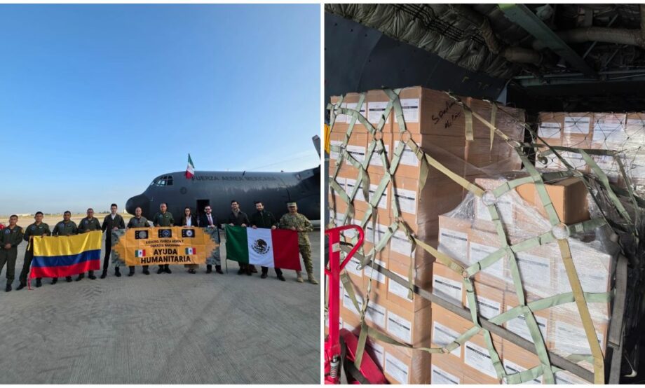 México envía ayuda humanitaria a Colombia tras terremoto de magnitud 7.4