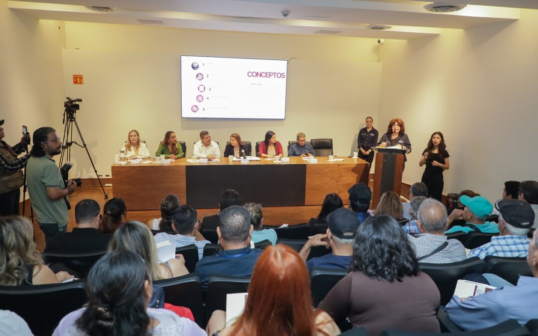 Congreso de Sonora analiza iniciativa para establecer tarifas sociales