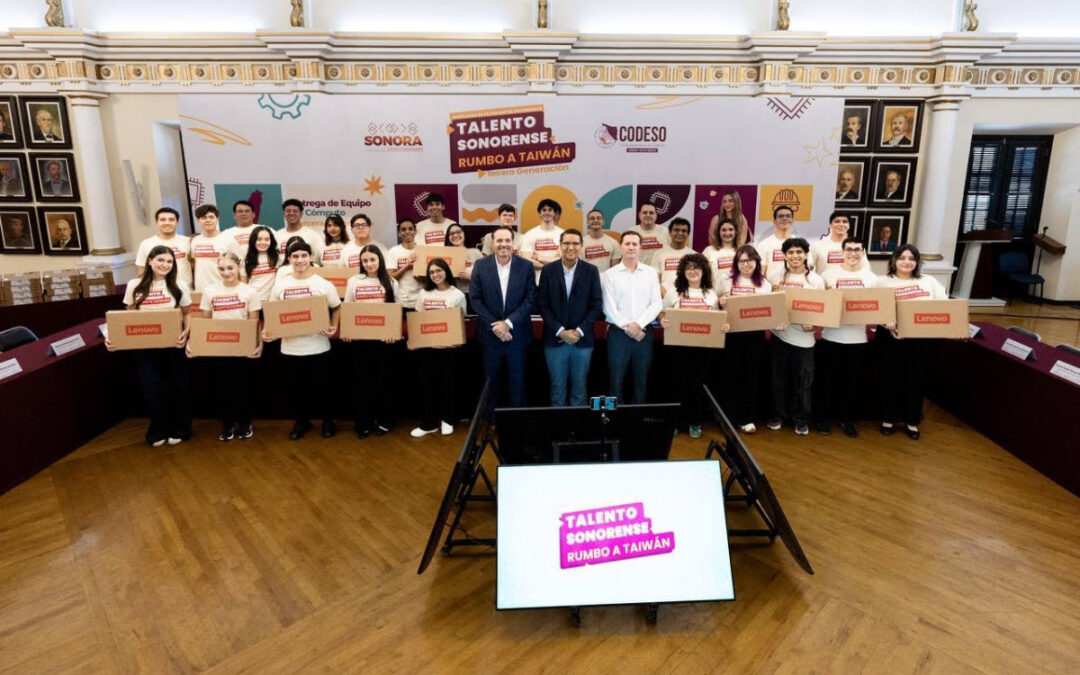 30 estudiantes sonorenses viajarán a Taiwán para capacitarse en tecnología