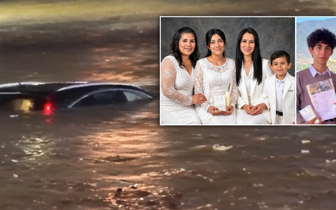 Familia originaria de Hermosillo muere tras ser alcanzada por creciente en Baja California