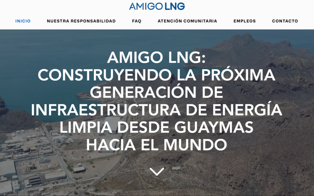 Amigo LNG recibió terrenos estatales y federales para exportar gas de EU a Asia