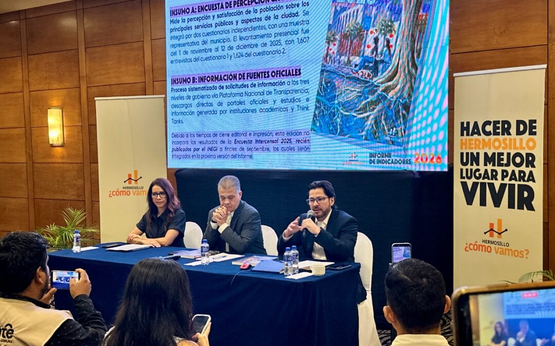 Hermosillo enfrenta retos en movilidad, agua, seguridad y vivienda: