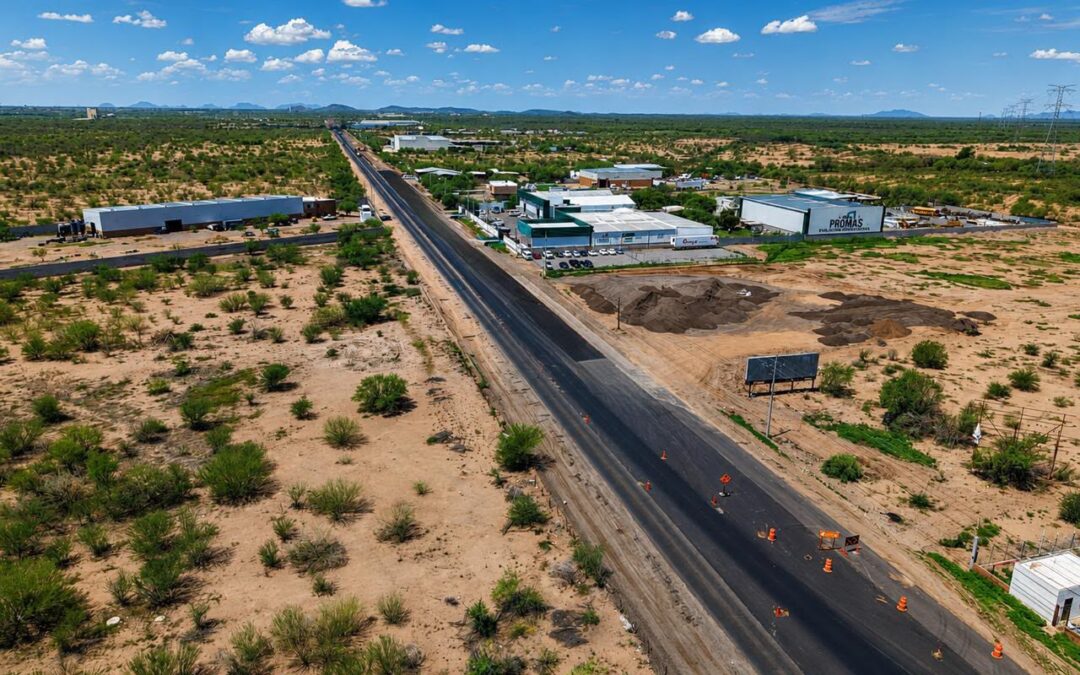 Modernización de carretera Hermosillo-Kino alcanza 95% en primer tramo